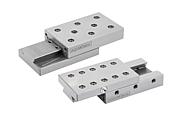 Dovetail slides with location holes