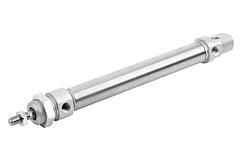 DIN ISO 6432 pneumatic round cylinder double-acting with magnetic piston