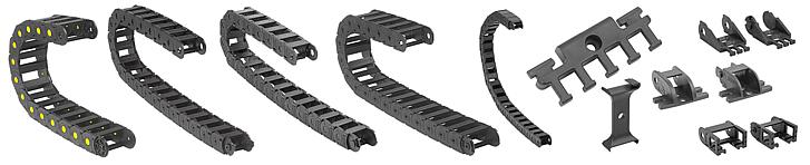 With numerous versions and matching accessories, cables and wires can be optimally routed and protected.